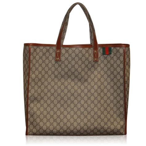 gucci canvas print|gucci coated canvas tote.